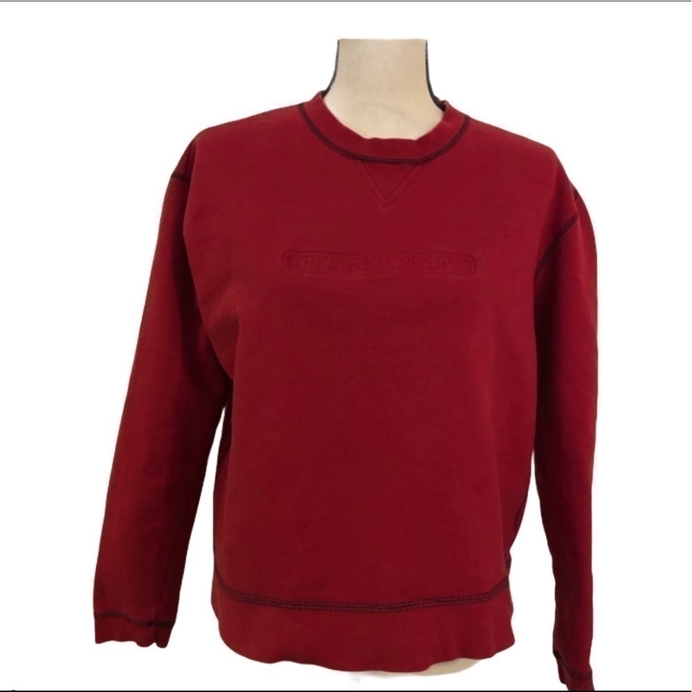 Vintage Tommy Hilfiger Jeans Crop Sweatshirt